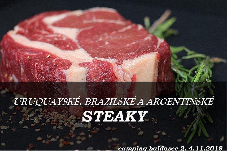 Uruguayské, Brazilské a Argentinské steaky