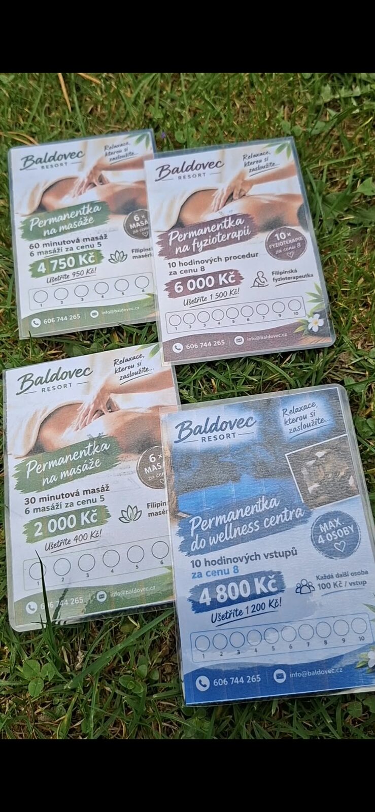 Permanentky na masáže, fyzioterapii a wellness centrum nově k prodeji